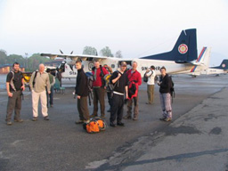 Kathmadu Airport Boarding The Flight To Lukla