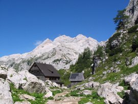 Triglav and the Vodnikov Mountain Hut
